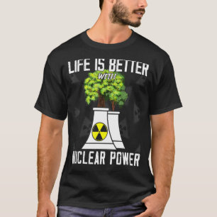 met nucleaire energie-ingenieurs t-shirt