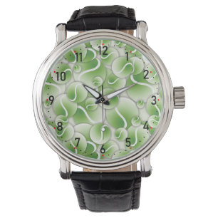 Met nummers Groene 🎾 tennisballen Horloge