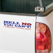 Met Obama-Logo Bumpersticker (Op Truck)