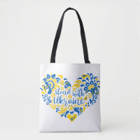 Met Oekraïense Canvas tas