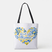 Met Oekraïense Canvas tas (Achterkant)