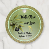 Met Olive onze liefde op maat Bedankjes Labels (Achterkant)