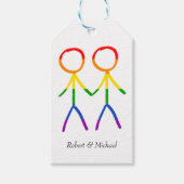 Met onze dankbaarheid cadeaulabel (Voorkant)