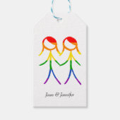 Met onze dankbaarheid cadeaulabel (Voorkant)