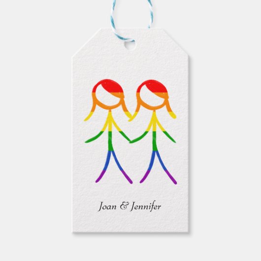 Met onze dankbaarheid cadeaulabel (Voorkant)