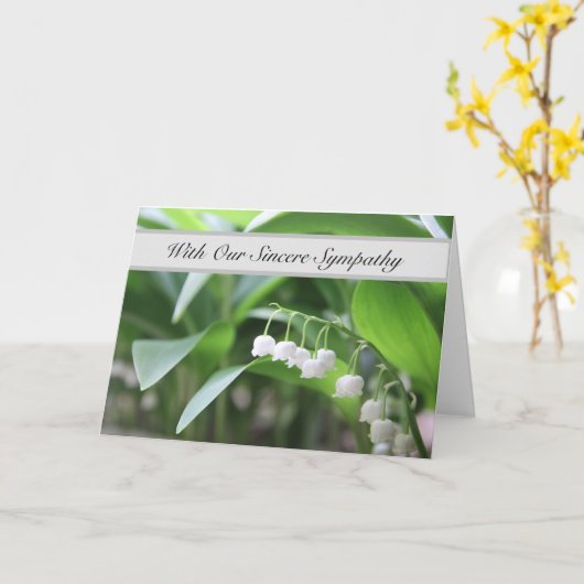 Met onze sterke sympathie zijn woorden niet genoeg kaart (Gele Bloem)