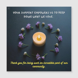 Met oprechte Bedankt