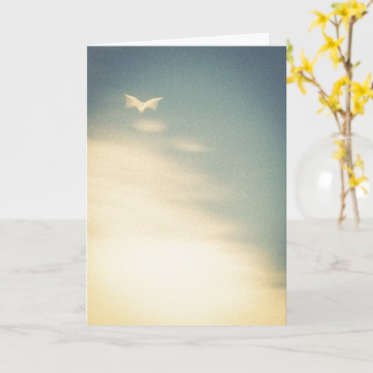 Met oprechte condoleances wenskaart kaart (Gele Bloem)