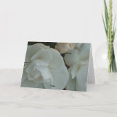 Met oprechte sympathie - Beileidskarte Kaart (Achterkant)