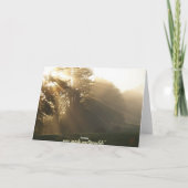 Met oprechte sympathie kaart (Achterkant)