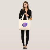 MET ORB SWOOSH LOGO MECHANCIAL ENGINEER TECH GROTE TOTE BAG (Voorkant (model))