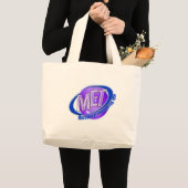 MET ORB SWOOSH LOGO MECHANCIAL ENGINEER TECH GROTE TOTE BAG (Voorkant (product))