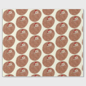 Met Pangolin bedreigde dierkerst Cadeaupapier (Vlak)