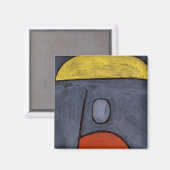 Met paraplu (1939) schilderij van Paul Klee Magneet (Voorkant / Achterkant)