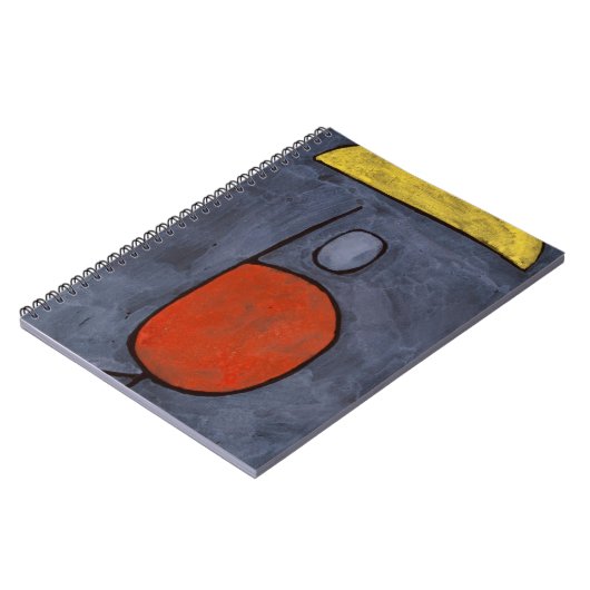 Met paraplu (1939) schilderij van Paul Klee Notitieboek (Linkerzijde)