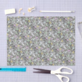 met pastel gestippeld wit graniet tissuepapier (Craft)