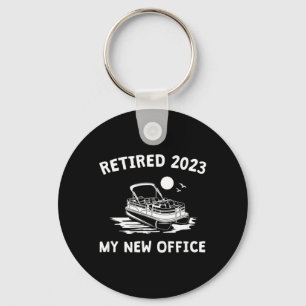 Met pensioen 2023 - Mijn nieuwe kantoor Funny Pont Sleutelhanger