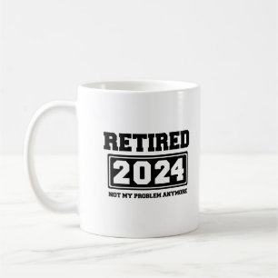Met pensioen 2024 Niet Mijn Probleem Meer Koffiemok