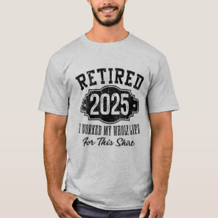 Met Pensioen 2025 Ik Heb Helemaal Mijn Leven Voor  T-shirt