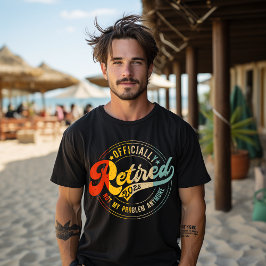 Met Pensioen 2025 Niet Mijn Probleem Meer Mannen V T-shirt
