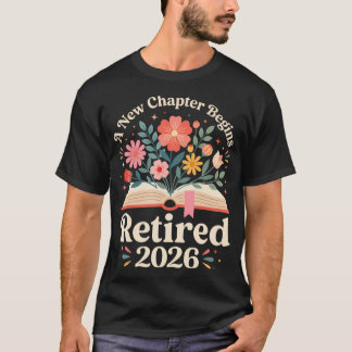 Met pensioen 2026 Een nieuw hoofdstuk begint Pensi T-shirt
