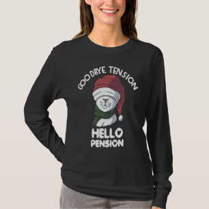 Met Pensioen Afscheid Spanning Hallo Pensioen T-shirt
