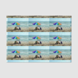 Met pensioen--Elke dag is zaterdag. Gaat vissen Tissuepapier