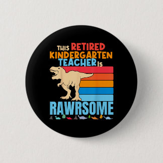 Met pensioen gegane kleuterleidsters zijn een gewe ronde button 5,7 cm
