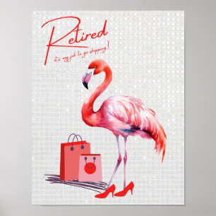 Met pensioen is het mijn taak om te gaan winkelen! poster