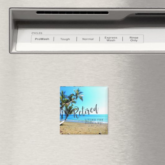 Met pensioen...Leven van het goede leven! Magneet (Insitu (Vaatwasser))