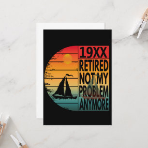 Met Pensioen Niet Meer Mijn Probleem Kaart