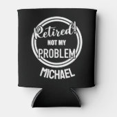 Met Pensioen Niet Mijn Probleem Persoonlijk Blikjeskoeler (Voorkant)