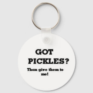 Met Pickles Sleutelhanger