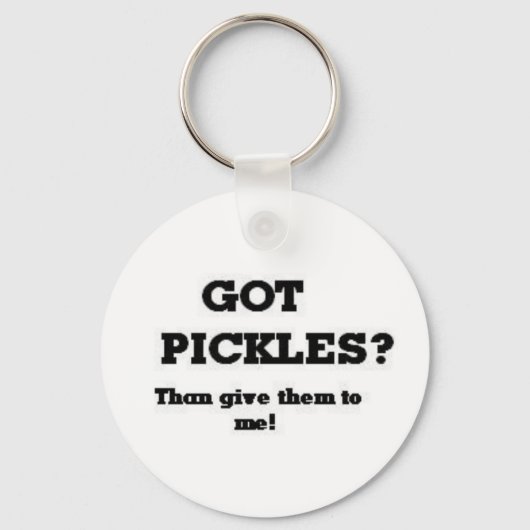 Met Pickles Sleutelhanger (Voorkant)