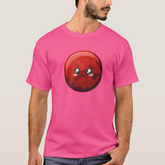 Met Planet in Kawaii-stijl. Cadeau voor sterrenkun T-shirt