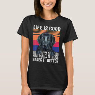 Met platte coatings wordt je leven goed als azijnm t-shirt