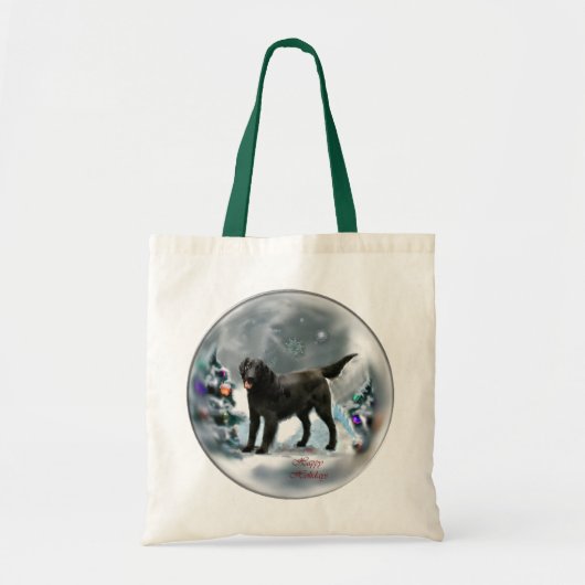 Met platte dekking kerstcadeaus voor wederkerighei tote bag (Voorkant)