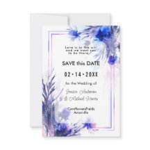 Met QR code💙korenbloem Reverie