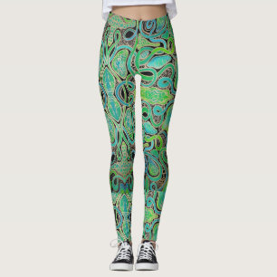 met regen gewassen leggings