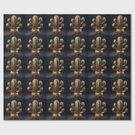 Met Robijnen Bezet Saguaro Cadeaupapier