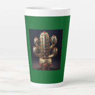 Met Robijnen Bezet Saguaro Latte Mok