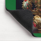 Met Robijnen Bezet Saguaro Muismat (Hoek)