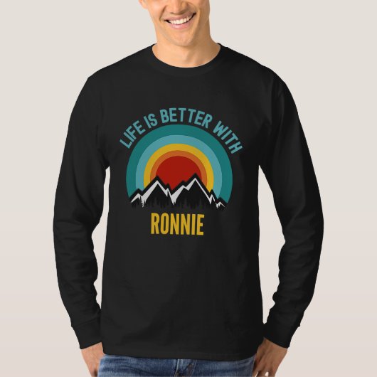 Met Ronnie Dating Ronnie T-shirt (Voorkant)