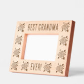 Met roos gegraveerde lijst voor oma's lijstjes (Links)
