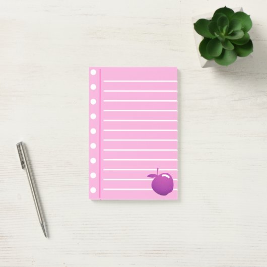 Met roze beklede Post-it notities Post-it® Notes (Kantoor)