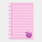 Met roze beklede Post-it notities Post-it® Notes (Voorkant)