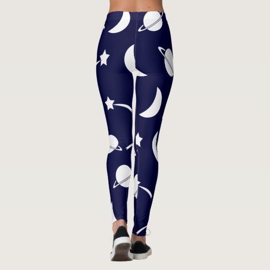 Met ruimte behandelde Leggings (Achterkant)