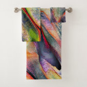 Met ruwheid en virtuele waterverf bad handdoek (Insitu)