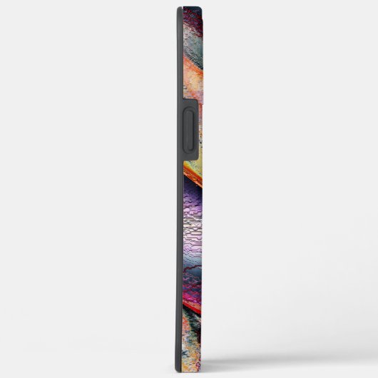 Met ruwheid en virtuele waterverf Case-Mate iPhone case (Achterkant / Rechts)