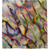 Met ruwheid en virtuele waterverf douchegordijn (Voorkant)